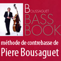 Boussaguet Bass Book - M&eacute;thode jazz de contrebasse