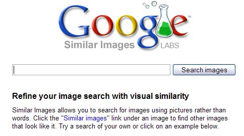 google labs Similar images