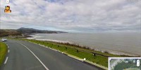 La corniche d'Hendaye avec Google Street view