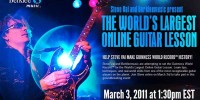 Un cours de guitare en ligne avec Steve Vai