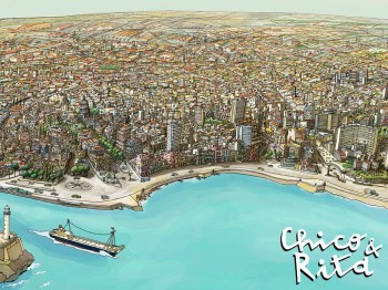 La Havane en 1949 dessinée par Javier Mariscal