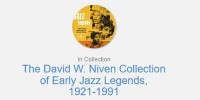 David Niven a rassemblé des centaines de standards du jazz archive.org les publie
