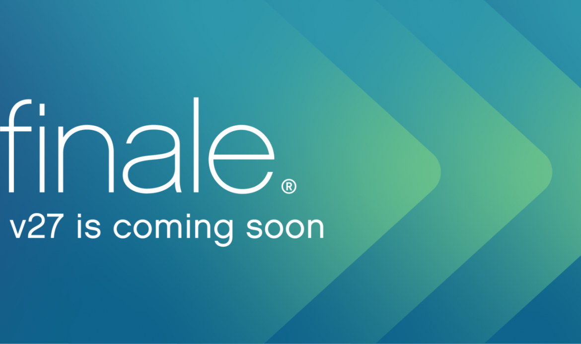Finale 27 annoncé par Makemusic