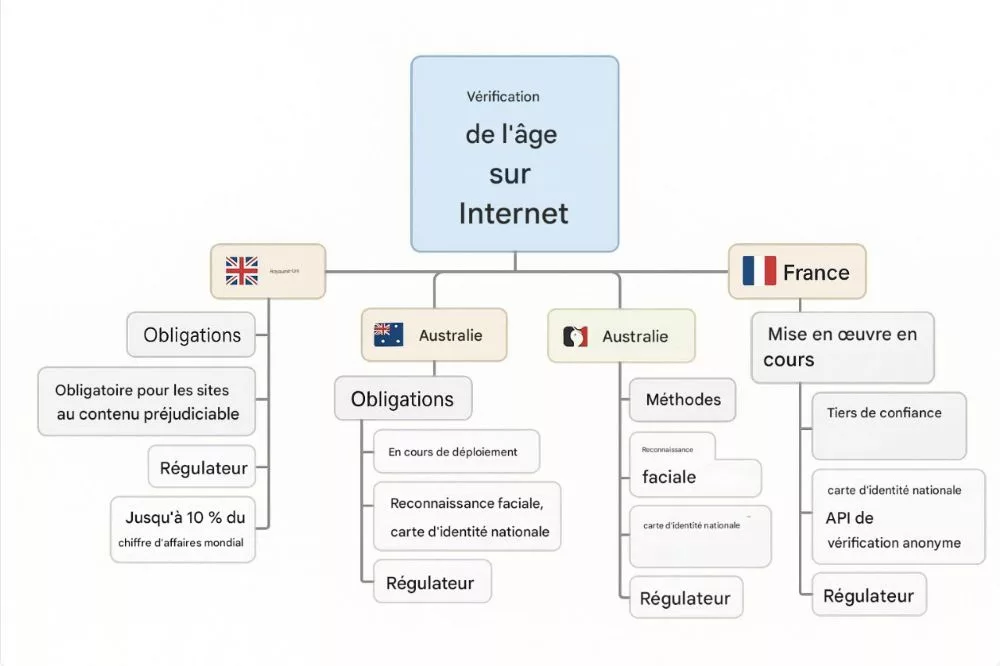 Carte mentale de la surveillance numérique