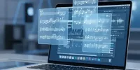 écran macOS Tahoe et logiciels musicaux