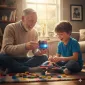 Lego Smart Play en action avec Grand Père