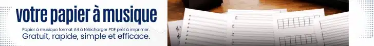 votre papier à musique PDF à télécharger gratuitement