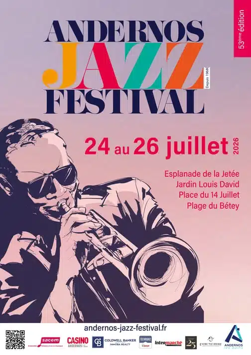 affiche du festival de jazz Andernos 2026