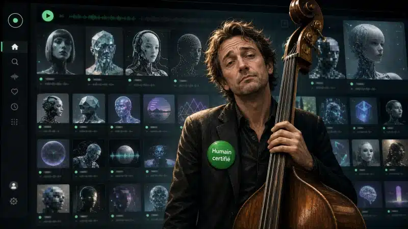 Spotify invente le badge “humain” : le vrai doit maintenant prouver qu’il existe