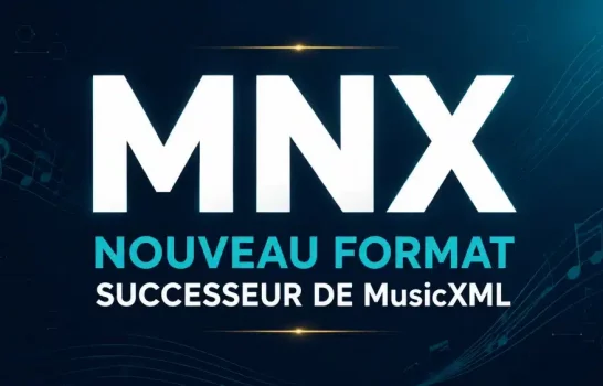 MNX, nouveau format de partition musicale et successeur potentiel de MusicXML