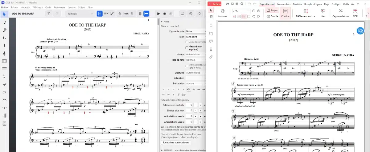 Maestro : importer PDF, Finale et Guitar Pro vers Dorico